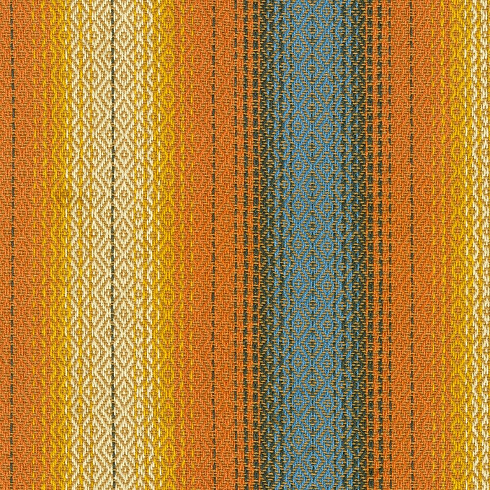 Ткань хлопок пэчворк оранжевый, полоски, Robert Kaufman (арт. SRK-21521-206)