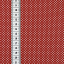 Ткань поплин пэчворк красный, горох и точки, ALFA C (арт. 246902)