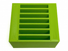 Набор деккеров с подставкой 4 класс 1 x 7, зеленые