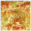 Ткань хлопок пэчворк оранжевый, животные природа батик флора, Robert Kaufman (арт. AMD-20321-158)