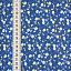 Ткань хлопок пэчворк синий, мелкий цветочек, ALFA Z DIGITAL (арт. 224368)
