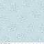Ткань хлопок пэчворк голубой, цветы пейсли флора, Riley Blake (арт. C10017-JULIA)