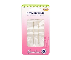 Ручные иглы для шерсти и пряжи Hemline арт. 212 2 шт.