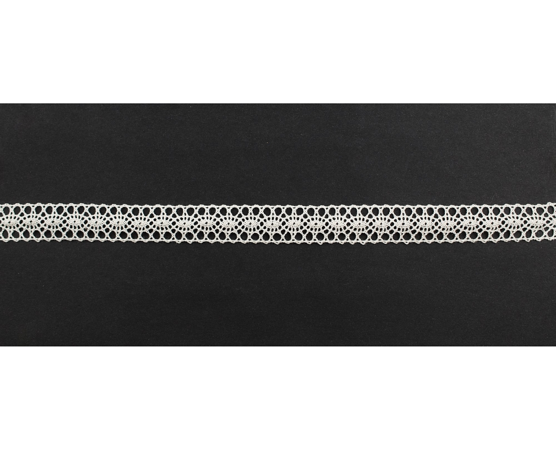 Кружево вязаное хлопковое Mauri Angelo R1059/E 13 мм