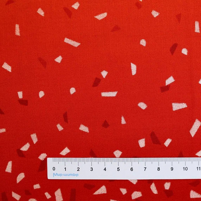 Ткань хлопок пэчворк оранжевый, фактура, Studio E (арт. 5086-33P)