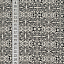 Ткань хлопок пэчворк белый черный, завитки, ALFA (арт. 232099)