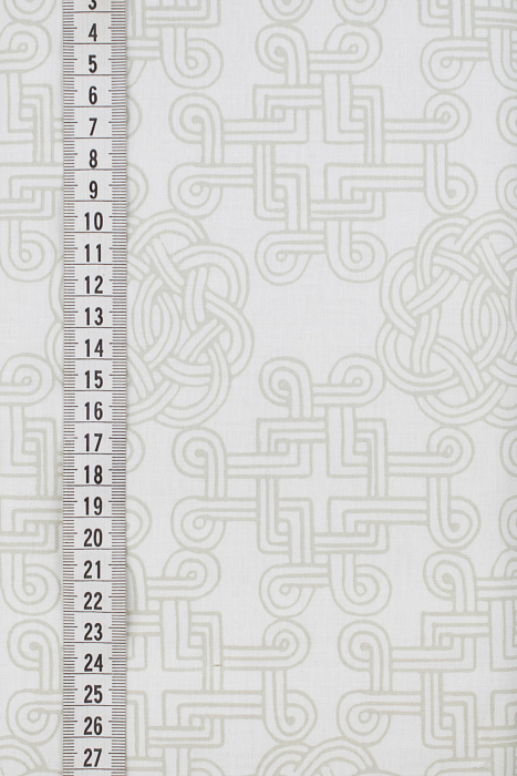 Ткань хлопок пэчворк серый, геометрия, ALFA (арт. 213014)