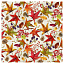 Ткань хлопок пэчворк разноцветные, осень флора, Studio E (арт. 5741-48)