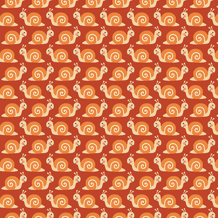 Ткань хлопок пэчворк оранжевый, животные, Studio E (арт. 237209)