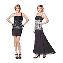 Выкройка женская Burda арт. 7055 вечернее платье