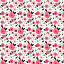Ткань хлопок пэчворк розовый, цветы, Riley Blake (арт. SC8634-WHITE)