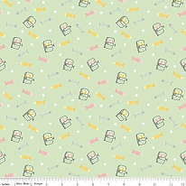 Ткань 100% хлопок [C7842-GREEN]