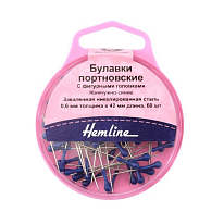 Булавки портновские Hemline арт. 721 42 мм 60 шт.