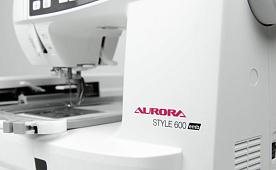 Презентация вышивальной машины Aurora Style 600