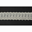 Кружево вязаное хлопковое Alfa AF-379-003 23 мм айвори