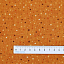 Ткань хлопок пэчворк оранжевый, звезды, Stof (арт. 4512-949)