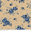 Ткань хлопок пэчворк бежевый, цветы флора, Riley Blake (арт. C10250-GOLD)