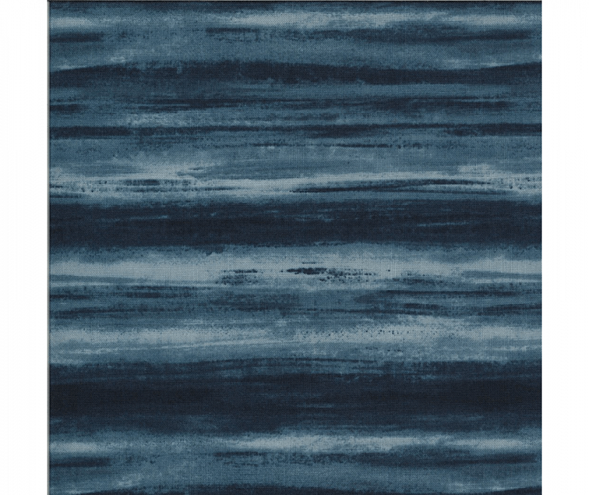 Ткань хлопок пэчворк синий, полоски фактура, Moda (арт. 16903-15)