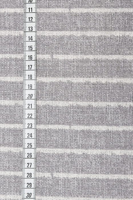 Ткань хлопок пэчворк серый, полоски, ALFA (арт. AL-10566)