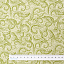 Ткань хлопок пэчворк зеленый болотный травяной, фактура завитки флора, Benartex (арт. 1225-43)