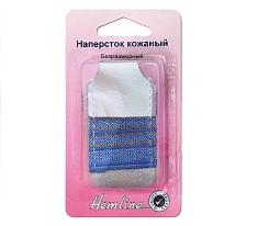 Наперсток для шитья Hemline арт.223 кожаный безразмерный