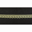 Кружево вязаное хлопковое Alfa AF-032-007 19 мм оливковый