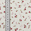 Ткань вельвет пэчворк розовый белый, мелкий цветочек розы, ALFA C (арт. 246956)