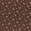 Ткань хлопок пэчворк розовый коричневый, мелкий цветочек цветы, Lecien (арт. 231717)