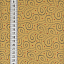 Ткань хлопок пэчворк коричневый, горох и точки завитки, ALFA (арт. 232316)