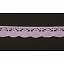 Кружево вязаное хлопковое Alfa AF-151-027 19 мм фиолетовый