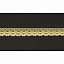 Кружево вязаное хлопковое Alfa AF-373-010 18 мм желый