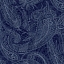 Ткань хлопок для пэчворка для одежды синий, пейсли, Windham Fabrics (арт. 50663-8)