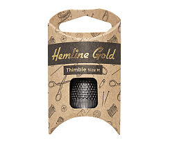 Наперсток с кантом от скольжения Hemline арт. 300.M.HG размер 16 мм