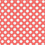 Ткань хлопок пэчворк розовый белый, горох и точки, Michael Miller (арт. 121538)