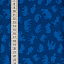 Ткань хлопок пэчворк синий, животные, ALFA (арт. 225790)