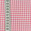 Ткань хлопок пэчворк розовый, гусиные лапки, ALFA (арт. AL-7538)