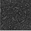 Ткань хлопок пэчворк черный, цветы флора, P&B (арт. PNBALES-4394-KS)