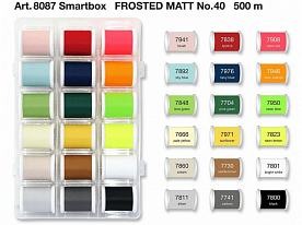 Набор ниток для вышивки Madeira арт. 8087 Frosted Matt №40 18 x 500 м