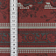 Ткань хлопок пэчворк бордовый, полоски бордюры, ALFA (арт. 225621)