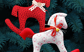 Мастер-класс «Лошадка в русском стиле»