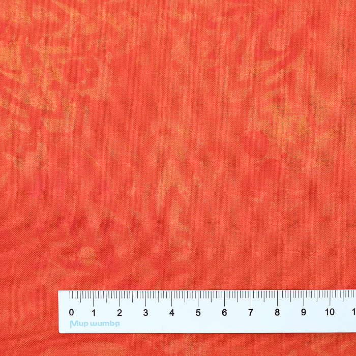 Ткань хлопок пэчворк оранжевый, фактура, FreeSpirit (арт. PWSP037.ORANGE)