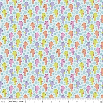 Ткань 100% хлопок [C5964-AQUA]