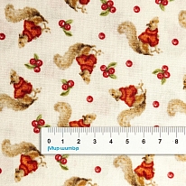 Ткань 100% хлопок [1367-83 RED]