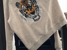 Дизайн для вышивки «Тигр»