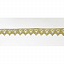 Кружево вязаное металлизированное Mauri Angelo R3123/13 31 мм
