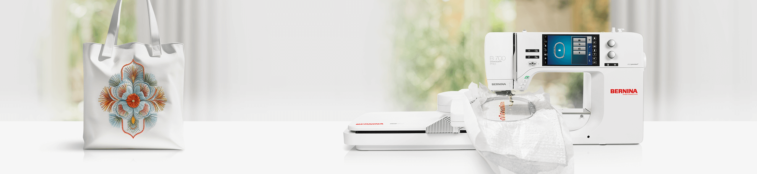 Магия шитья и вышивки с Bernina