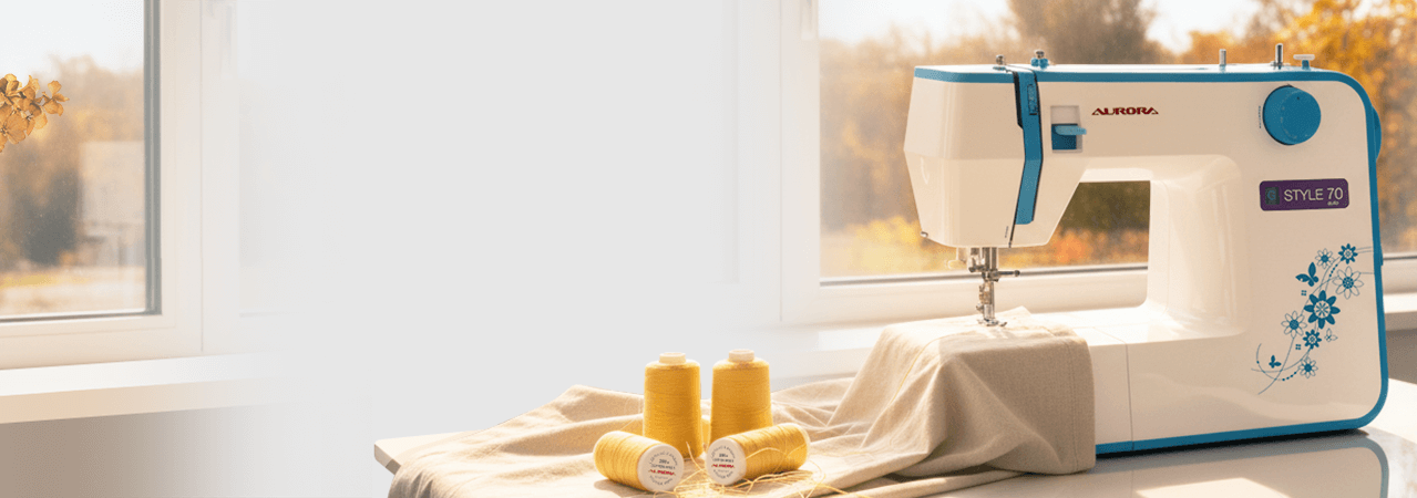 До -35% на швейную технику Aurora