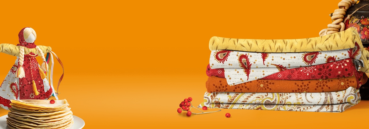 -30% на тканиBlank Quilting и Henry Glass