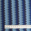 Ткань хлопок пэчворк синий, геометрия шеврон, Windham Fabrics (арт. AL-12336)