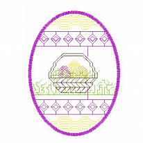 Дизайн для вышивки «Пасхальное яйцо. Орнамент 10»